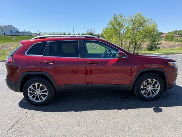 used 2021 Jeep Cherokee car, priced at $22,000