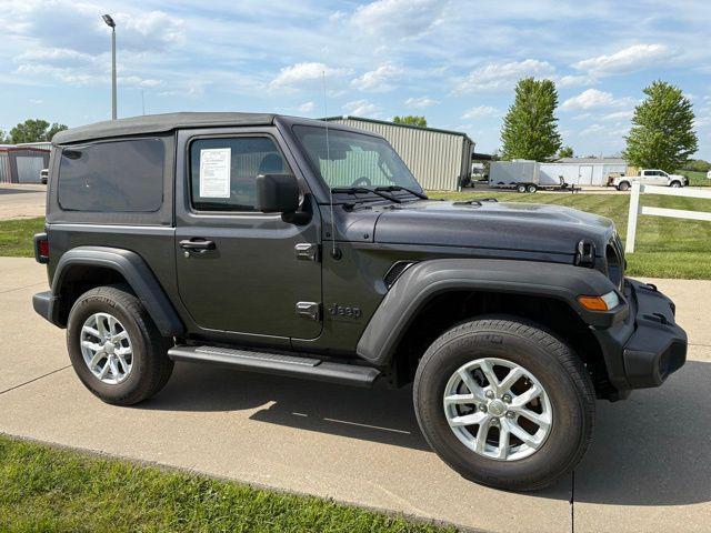 used 2023 Jeep Wrangler car, priced at $28,000