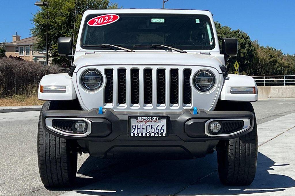 used 2022 Jeep Wrangler Unlimited 4xe car, priced at $27,692