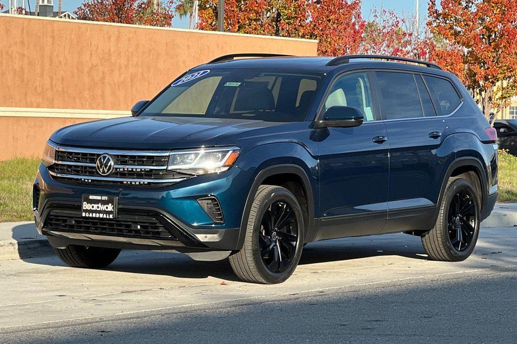 used 2021 Volkswagen Atlas car, priced at $23,882
