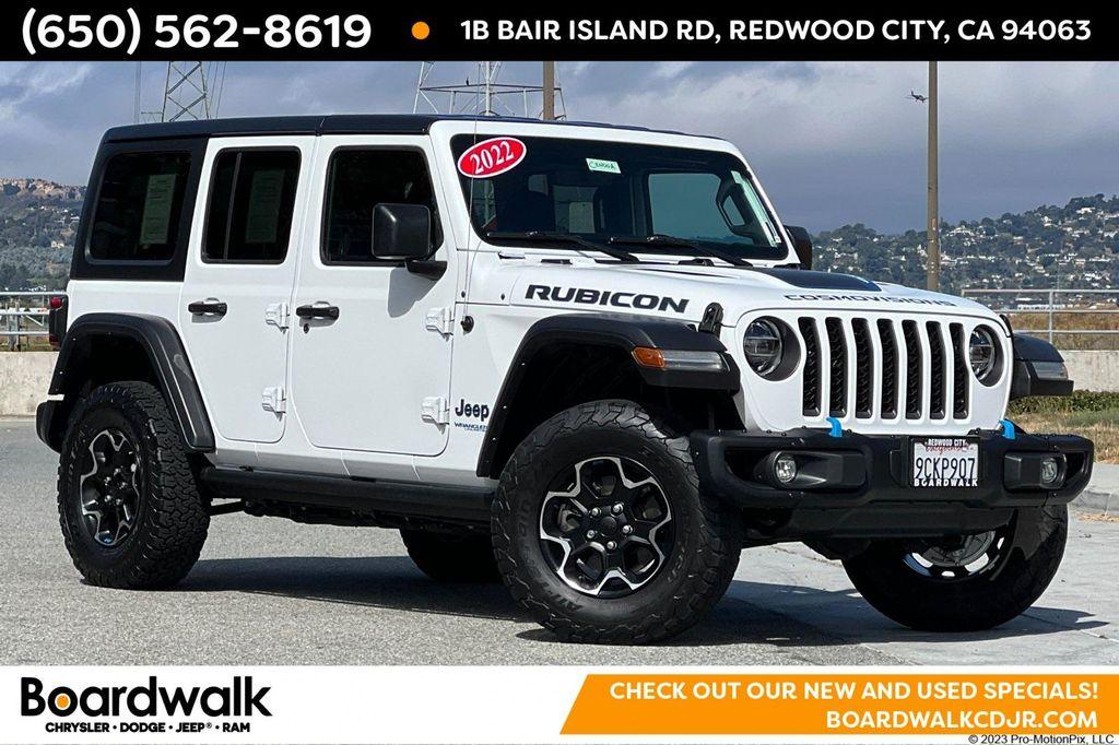 used 2022 Jeep Wrangler Unlimited 4xe car, priced at $28,500