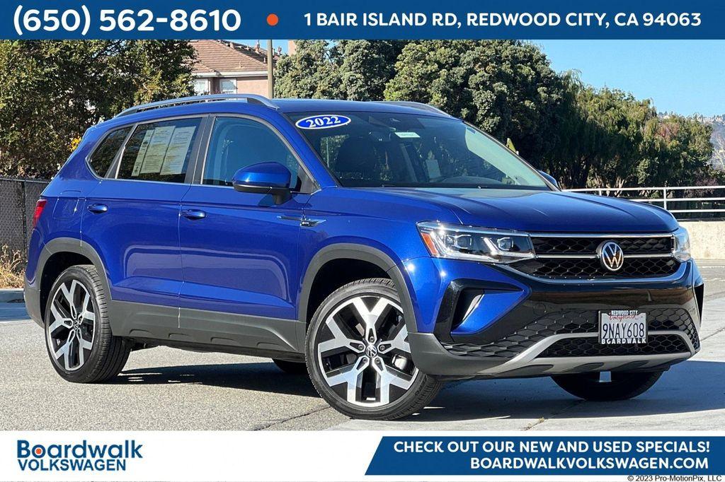 used 2022 Volkswagen Taos car, priced at $18,988