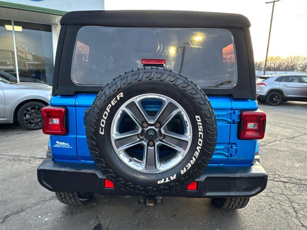 used 2022 Jeep Wrangler Unlimited car, priced at $30,988