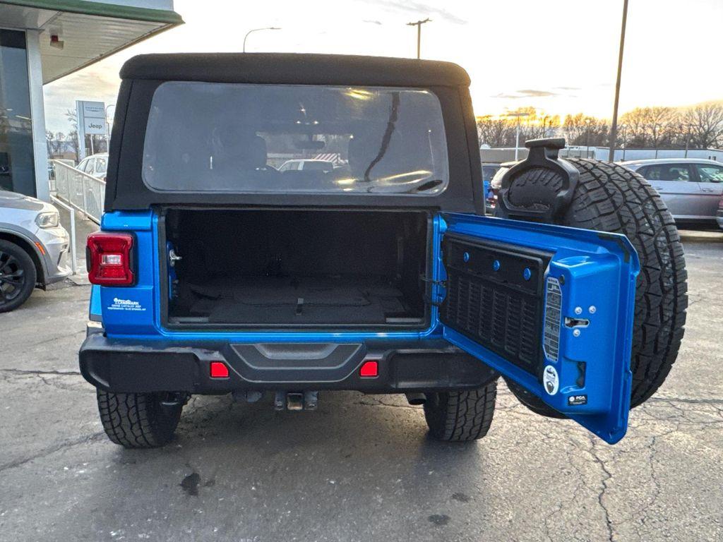 used 2022 Jeep Wrangler Unlimited car, priced at $30,988