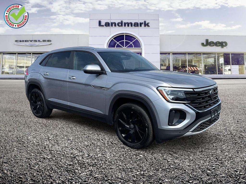 used 2024 Volkswagen Atlas Cross Sport car, priced at $27,988