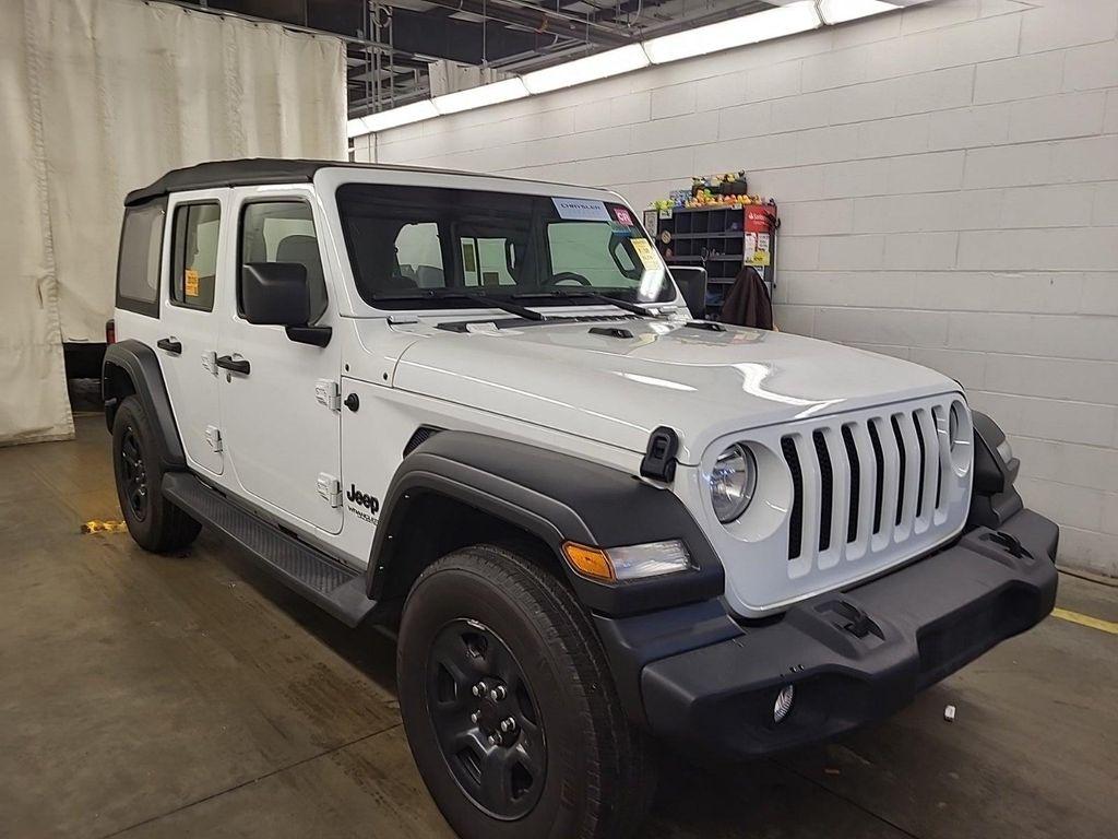 used 2022 Jeep Wrangler Unlimited car, priced at $31,988