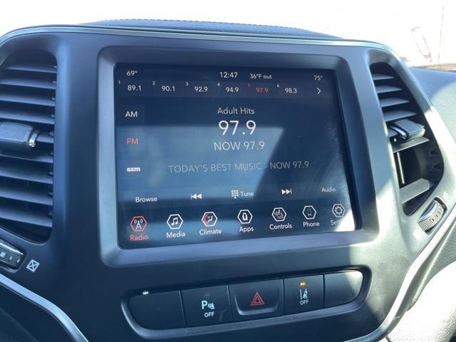 used 2021 Jeep Cherokee car, priced at $18,850