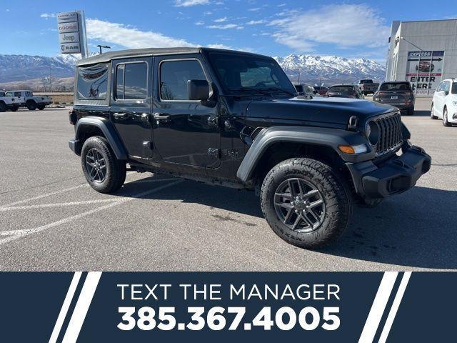 used 2024 Jeep Wrangler car, priced at $35,500