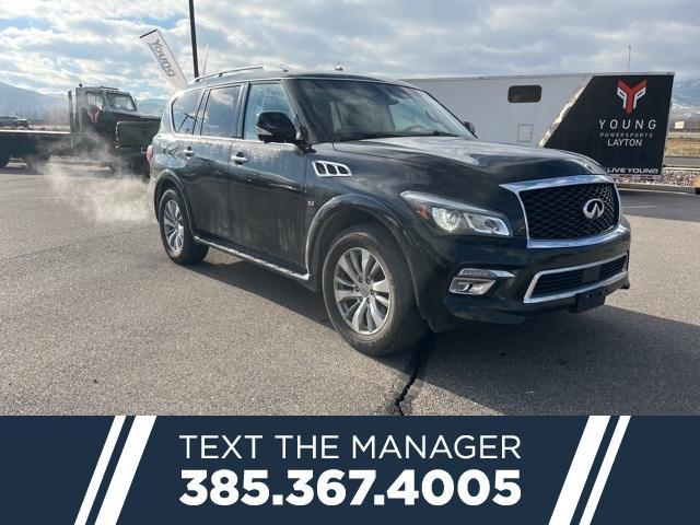 used 2017 INFINITI QX80 car, priced at $15,869