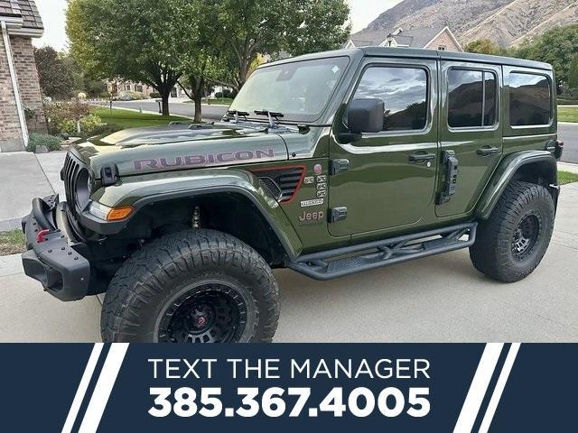 used 2020 Jeep Wrangler Unlimited car, priced at $39,875