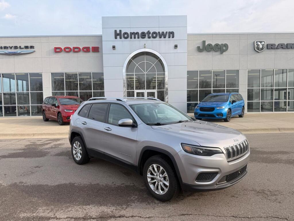 used 2021 Jeep Cherokee car, priced at $14,995