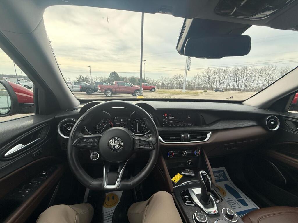 used 2021 Alfa Romeo Stelvio car, priced at $16,995