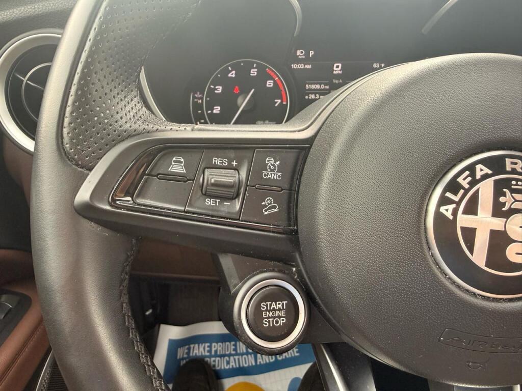 used 2021 Alfa Romeo Stelvio car, priced at $16,995