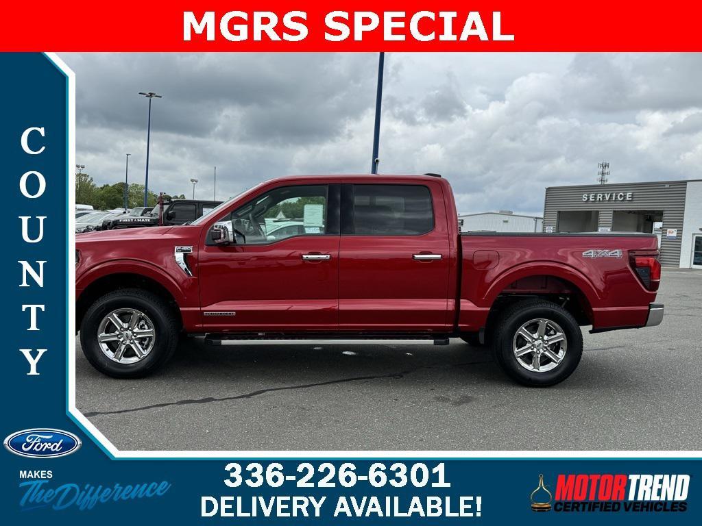 new 2025 Ford F-150 car, priced at $56,235