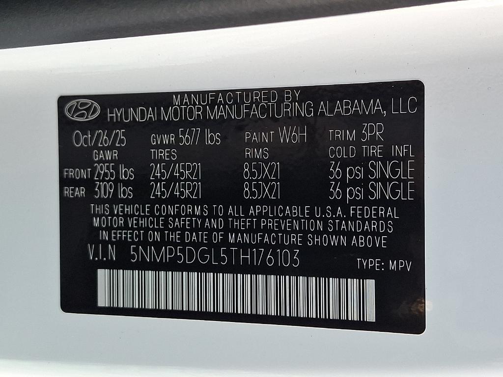 new 2026 Hyundai Santa Fe car, priced at $48,976