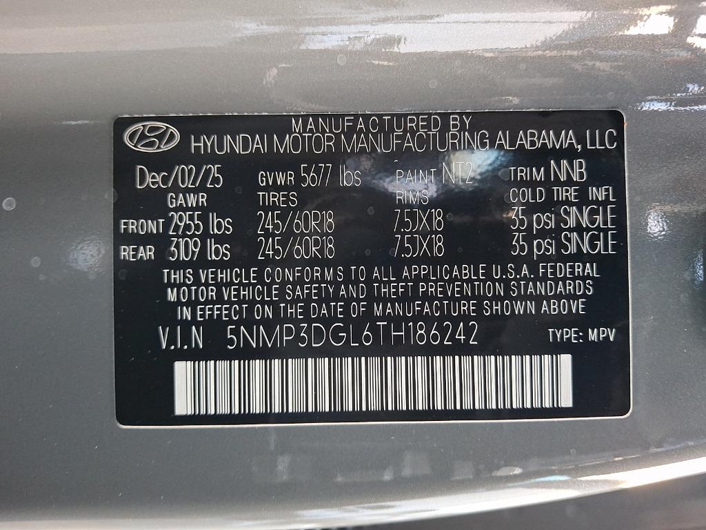 new 2026 Hyundai Santa Fe car, priced at $41,896