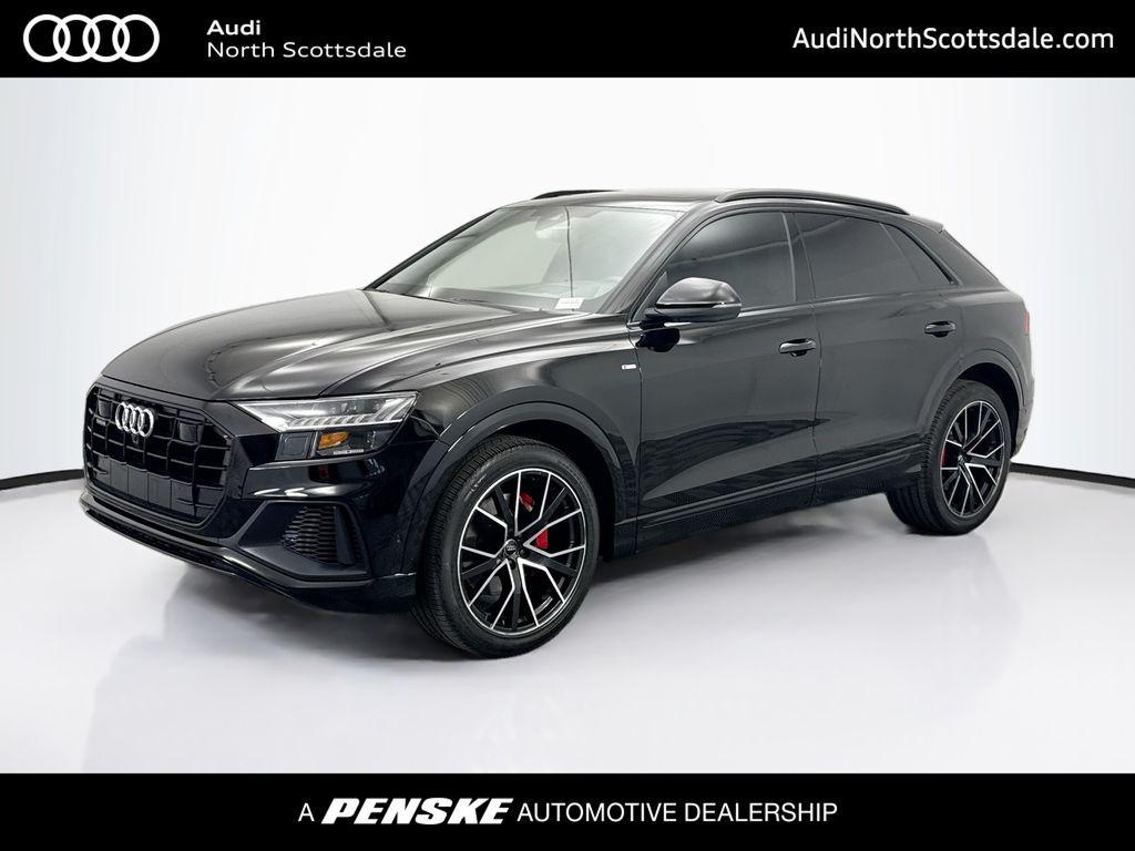 used 2020 Audi Q8 car, priced at $31,882