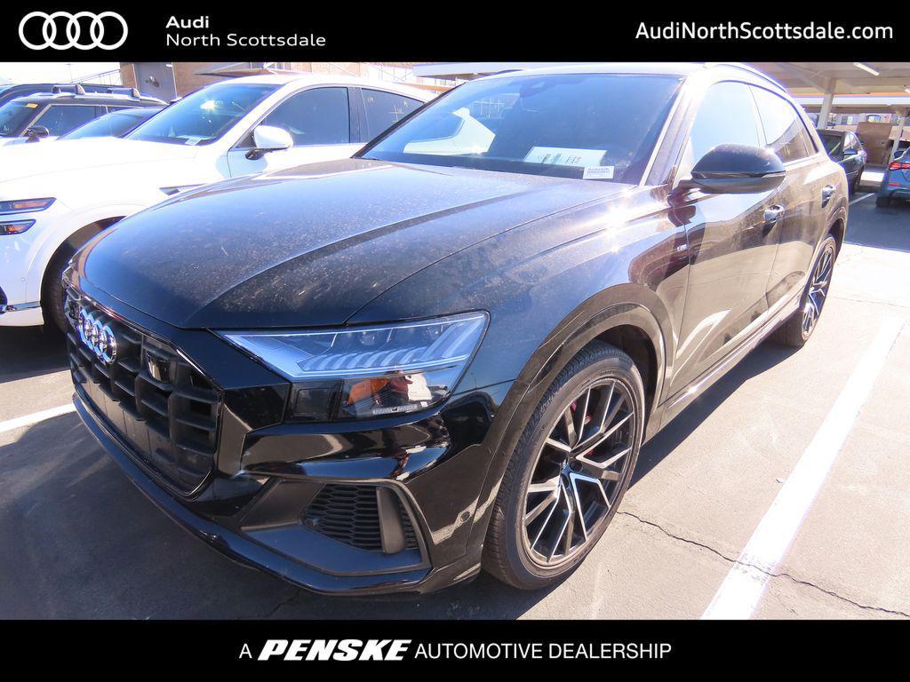 used 2020 Audi Q8 car, priced at $34,305