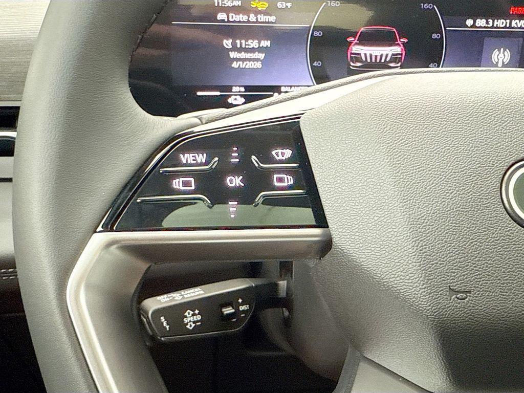 new 2025 Audi Q6 e-tron car, priced at $76,750
