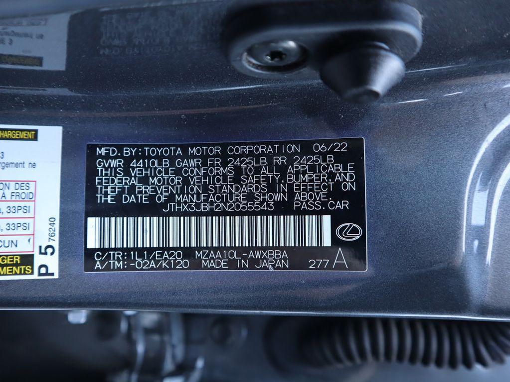 used 2022 Lexus UX 200 car, priced at $24,322