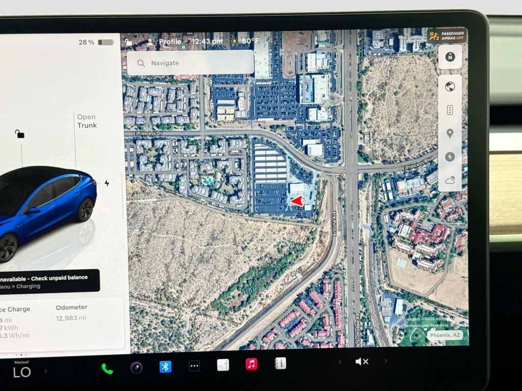 used 2023 Tesla Model 3 car, priced at $25,619