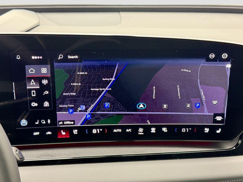 new 2025 Audi Q6 e-tron car, priced at $76,750