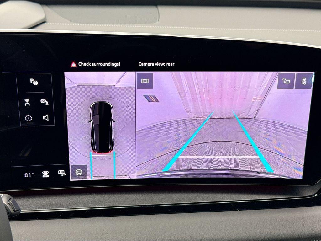 new 2025 Audi Q6 e-tron car, priced at $76,750