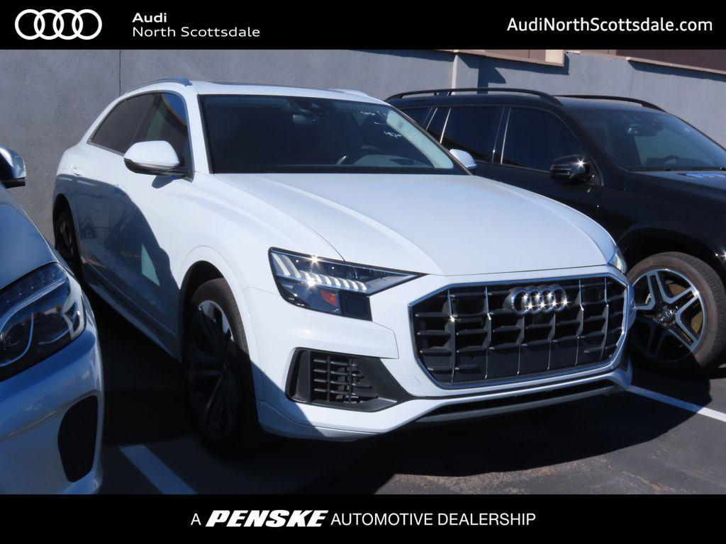 used 2019 Audi Q8 car, priced at $36,199