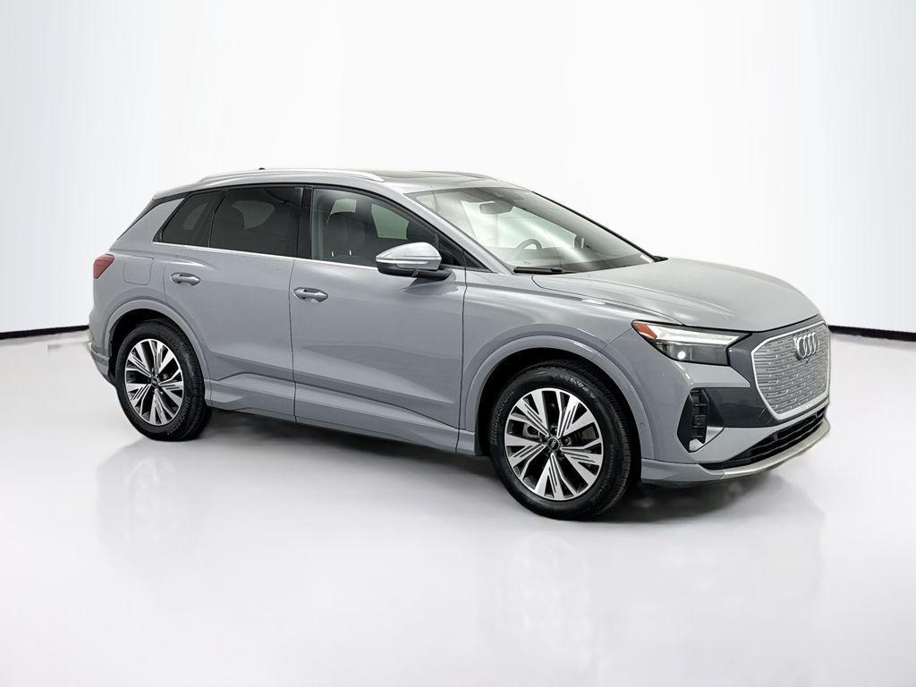 used 2023 Audi Q4 e-tron car, priced at $23,745