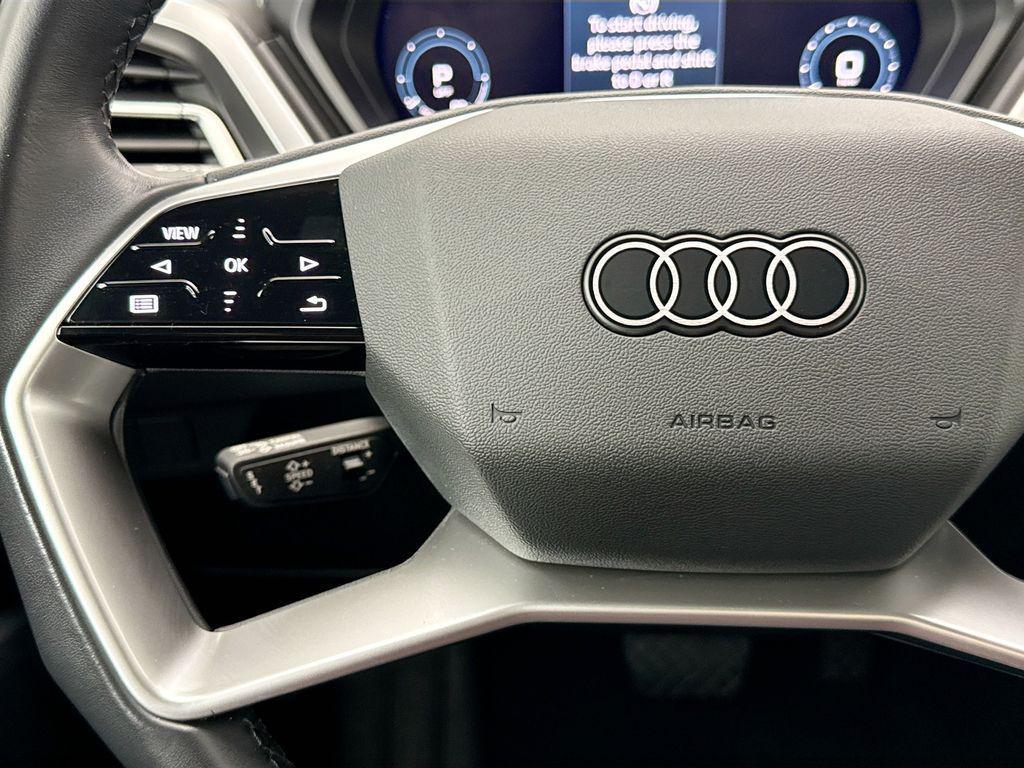 used 2023 Audi Q4 e-tron car, priced at $23,745