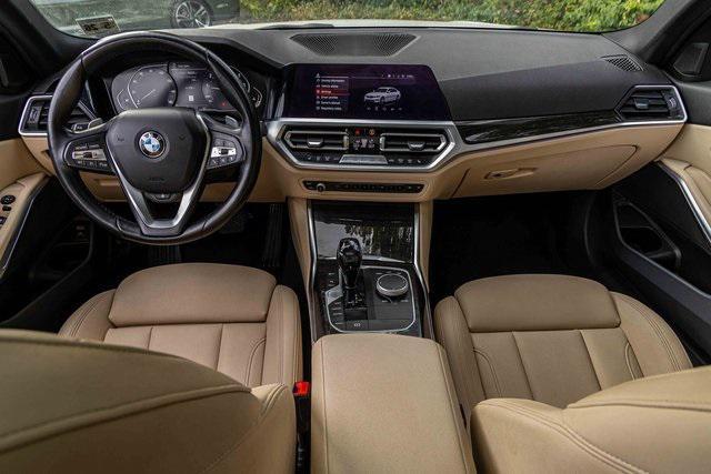 used 2021 BMW 330 car, priced at $19,795