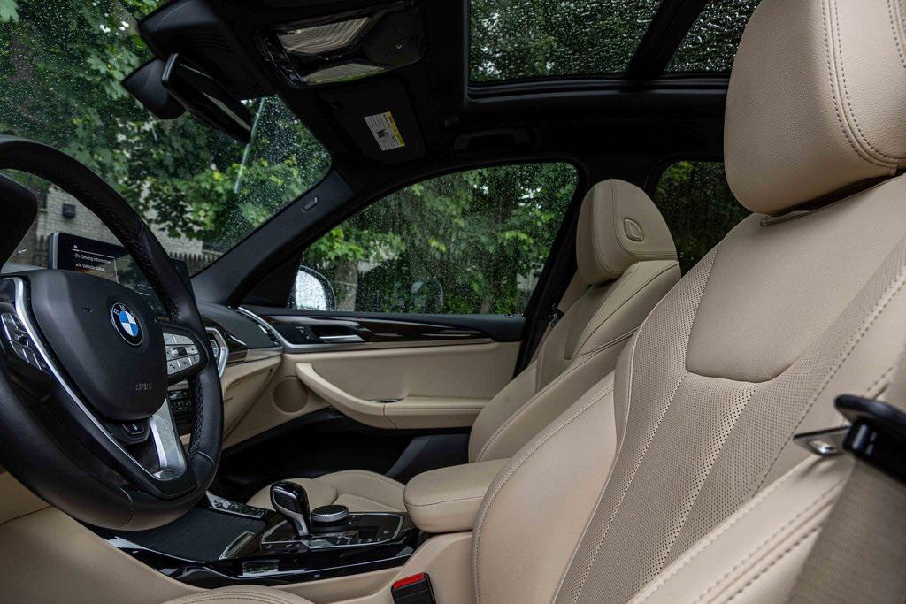 used 2022 BMW X3 car, priced at $26,595