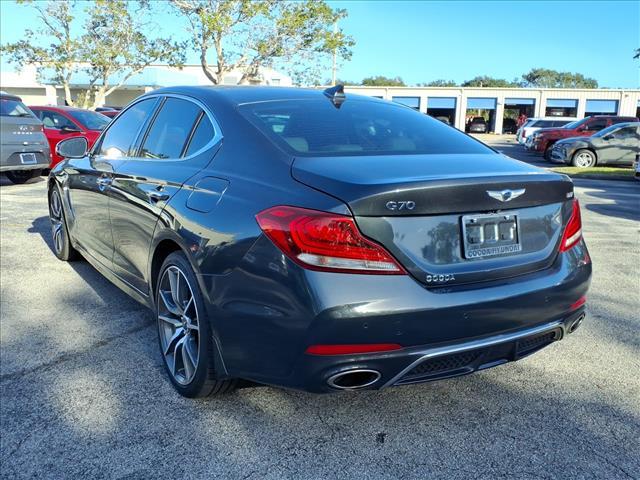 used 2019 Genesis G70 car, priced at $20,417