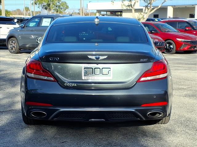 used 2019 Genesis G70 car, priced at $20,417