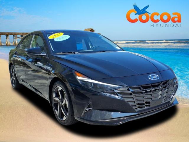 used 2023 Hyundai Elantra car, priced at $20,487
