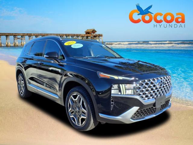 used 2021 Hyundai SANTA FE HEV car, priced at $22,900