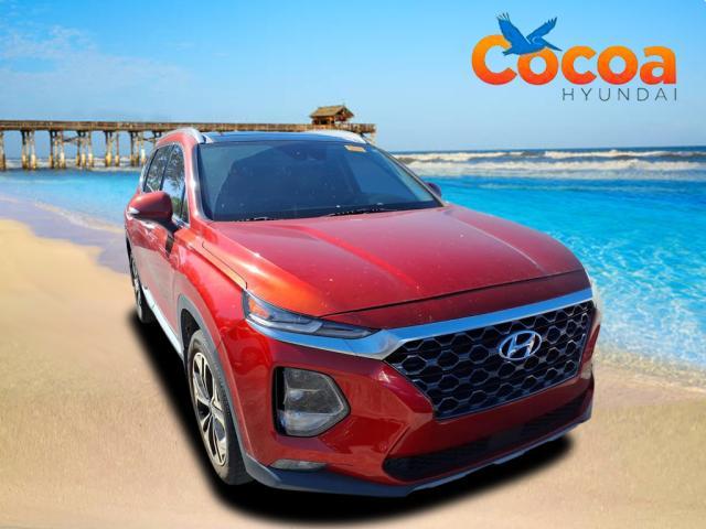 used 2020 Hyundai Santa Fe car, priced at $19,500