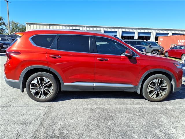 used 2020 Hyundai Santa Fe car, priced at $19,500