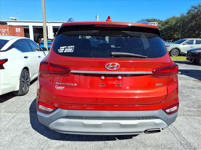 used 2020 Hyundai Santa Fe car, priced at $19,500