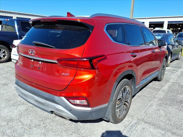 used 2020 Hyundai Santa Fe car, priced at $19,500
