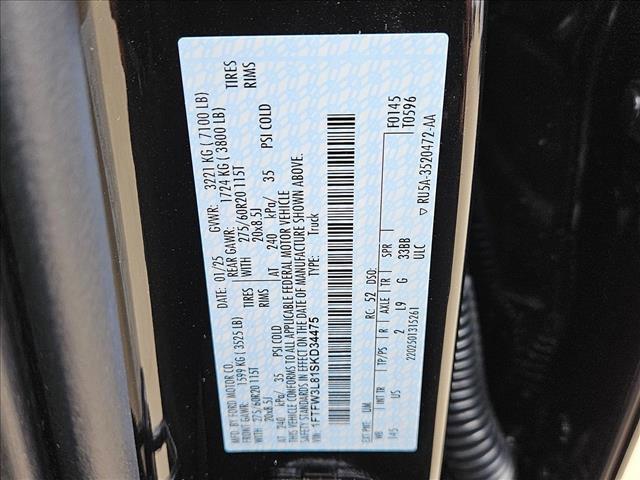 new 2025 Ford F-150 car, priced at $59,384