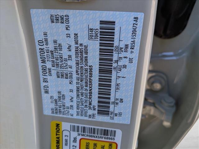 new 2025 Ford Bronco Sport car, priced at $31,299