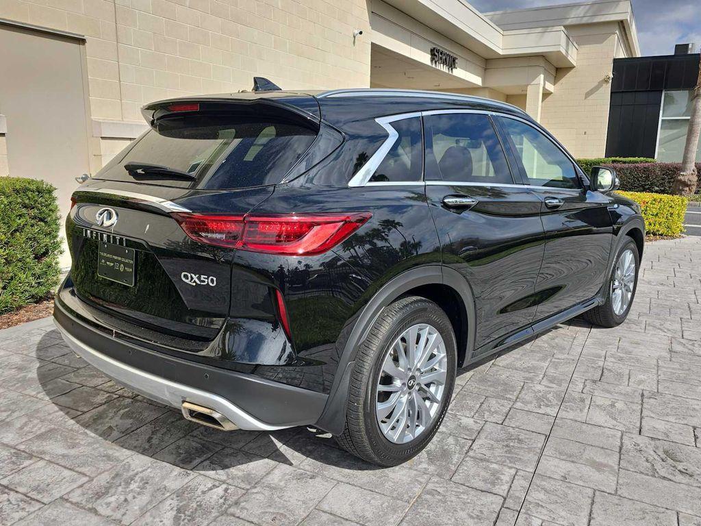 used 2024 INFINITI QX50 car, priced at $29,750