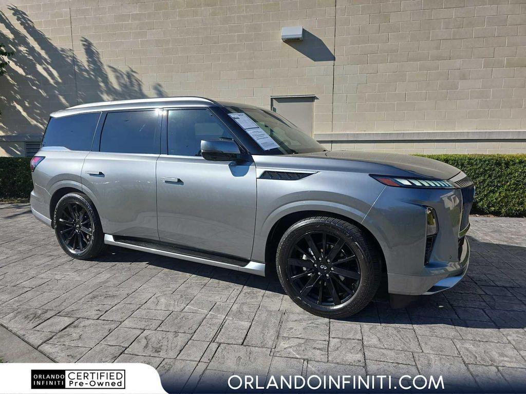 used 2025 INFINITI QX80 car, priced at $78,900
