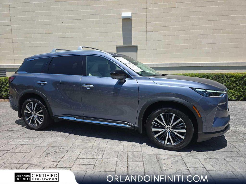used 2025 INFINITI QX60 car, priced at $46,900