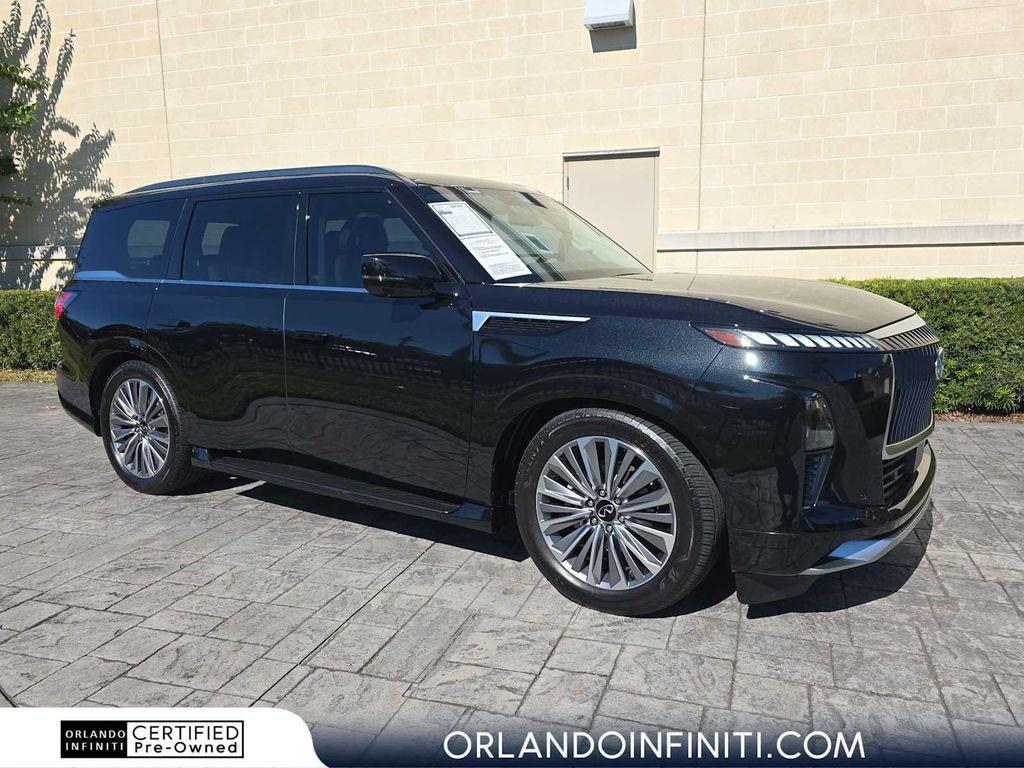 used 2025 INFINITI QX80 car, priced at $79,750