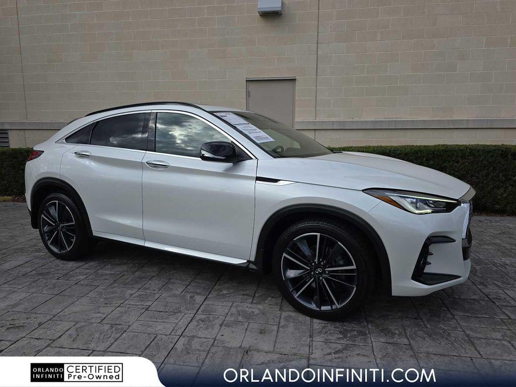 used 2025 INFINITI QX55 car, priced at $37,900