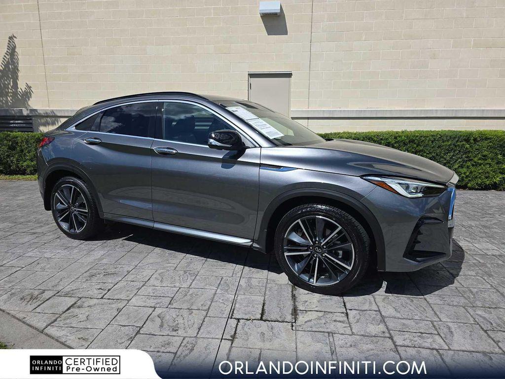 used 2025 INFINITI QX55 car, priced at $39,900