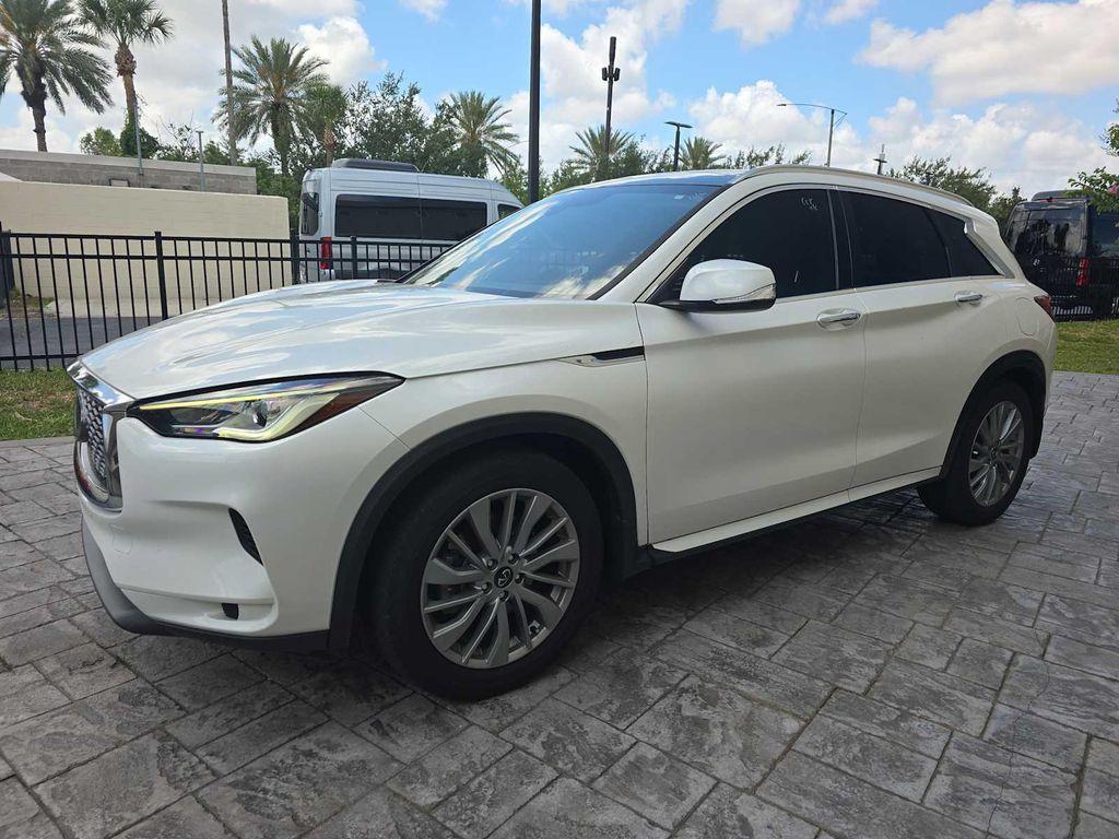 used 2023 INFINITI QX50 car, priced at $27,500