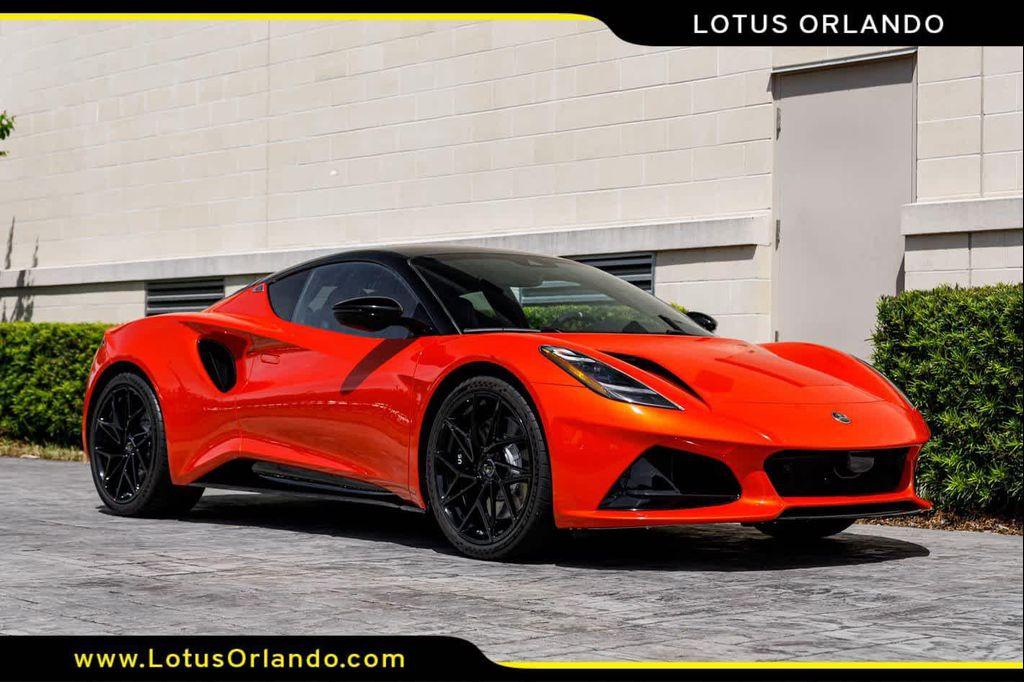 new 2026 Lotus Emira car, priced at $129,050